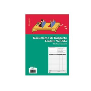 FATTURA D.D.T. TENTATA VENDITA 50X2 A4