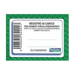 REGISTRO DI CARICO PER STAMPATI FISCALI PRENUMERATI